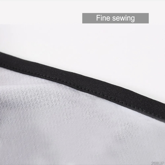 Tactical Skull Ghost Printed Full Face Mask Balaclava Halloween Ski Motorcycle - Picture 3 of 6